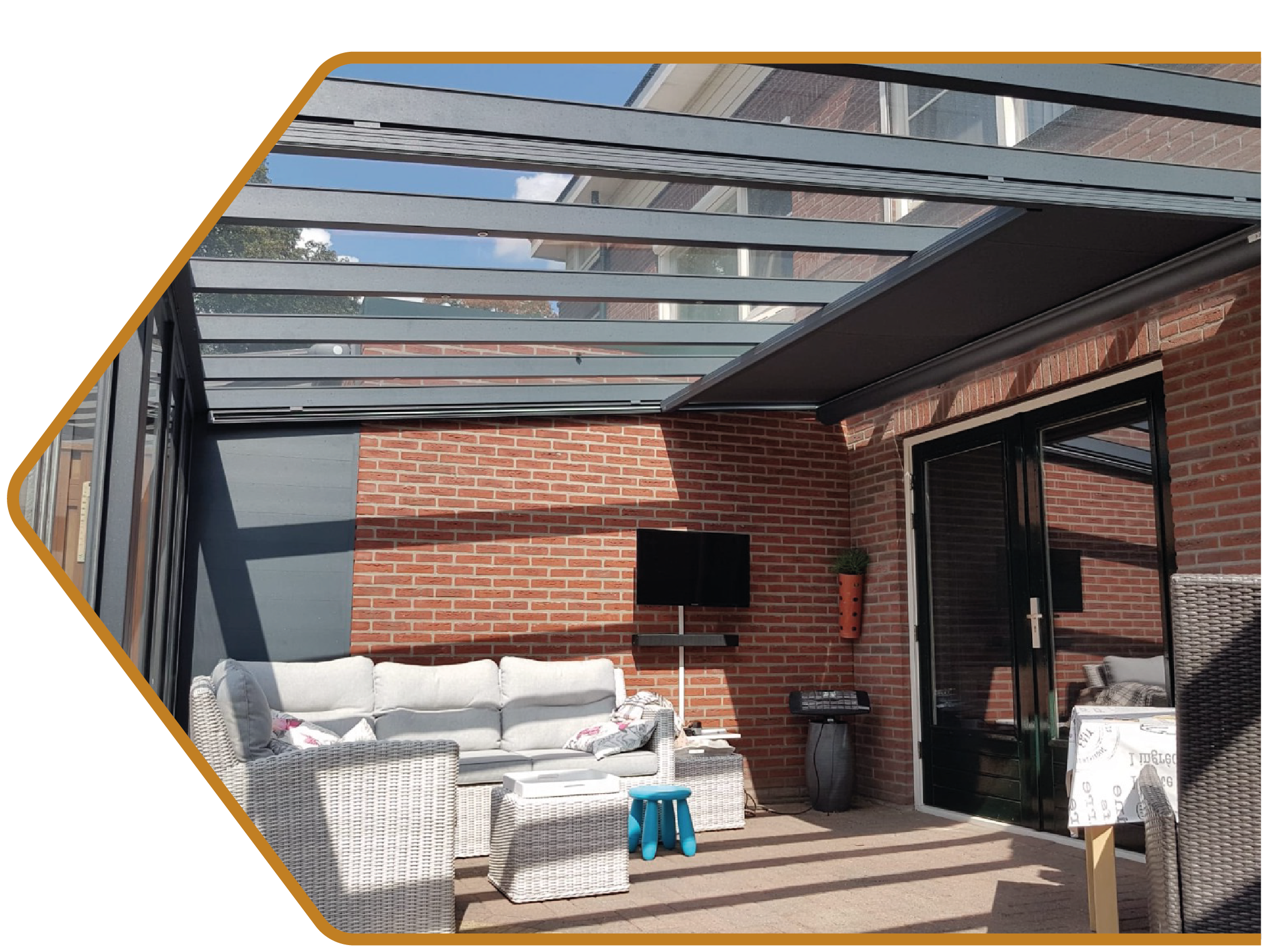 Onderdakzonwering Palace Garden